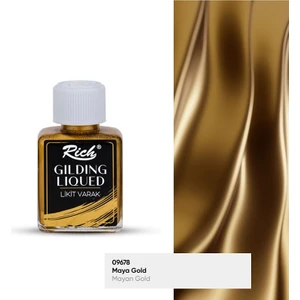 Likit Varak Gilding Liqued 75 cc Maya Gold