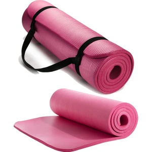 15 mm Sırtta Taşıma Askılı Pilates Minderi 1.5 cm Pilates Matı Yoga Aerobik Egzersiz Minderi 1,5 cm