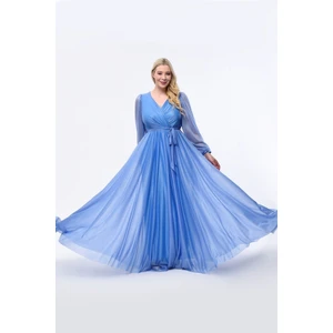 Uzun Simli Tül Abiye