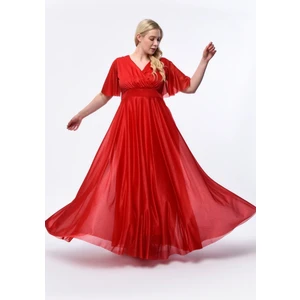 Işıltı Abiye Simli Tül Abiye