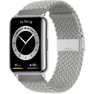 Huawei Watch Fit 2 Ile Uyumlu Metal Klips Solo Fiberlink Örgü Kordon