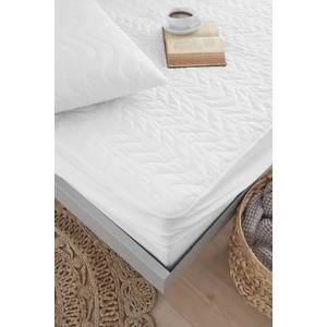 Vessino Home Mikrofiber Kapitone Alez Fitted Su Sıvı Geçirmez Tek Çift Kişilik Yatak Pedi Koruyucu Çarşaf 11EBAT