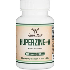 Double Wood Huperzine A 200 mcg 120 Tablet  Usa Version