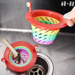 3b Trend Lavabo Süzgeci Renkli 6 Kademeli Mutfak Gider Tıpası Lavabo Süzgeci