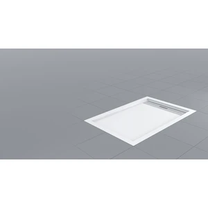 70X120 Drop Dikdörtgen Flat Duş Teknesi (H:5 Cm)