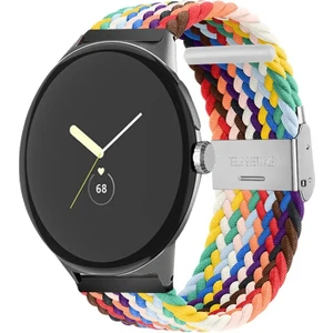 Xiaomi Redmi Watch 5 Active/Lite Amazfit GTR 2E 47mm Pace 1/2 Kordon Metal Klipsli Flexi Örgü
