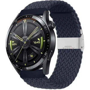 Xiaomi Watch S1 -S1 Active -Mi Watch -Watch Color 22MM Uyumlu Metal Klips Solo Fiberlink Örgü Kordon