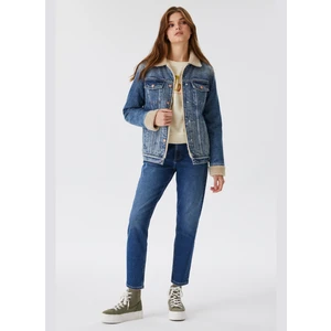 Lee Cooper Regular Fit Mavi Kadın Ceket 241 Lcf 131003 Molly 2 Denım