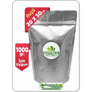 Alüminyum Kilitli Doypack 20X30 (1000 Gr.) - 100 Adet