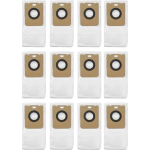 Bot D10 Plus RLS3D Elektrikli Süpürge ile Uyumlu 12 Adet Du Çanta (Yurt Dışından)