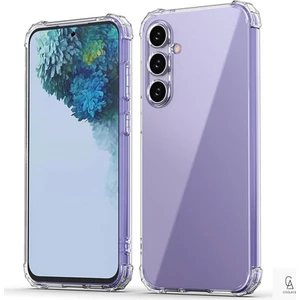 Samsung Galaxy S23 Fe Kılıf Şeffaf Anti Şok Kamera Korumalı Telefon Kılıfı Kapak