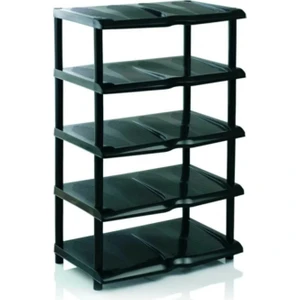 Ayakkabılık 5 Katlı Bölmeli Ayakkabı Dolabı Portatif Dolap Raf Düzenleyici Organizer