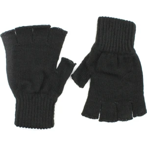 Ceppello Siyah Triko Unisex Yarım Parmak Eldiven CAPEFTZR01
