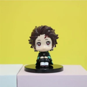Hediye Vakti Demon Slayer Kimetsu No Yaiba Anime Tanjiro Action Figür 9 cm