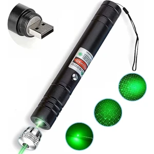 Yeşil Lazer Usb Şarjlı Danger
