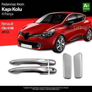 Renault Clio 4 HB Krom Kapı Kolu 4 Kapı 2012 Üzeri