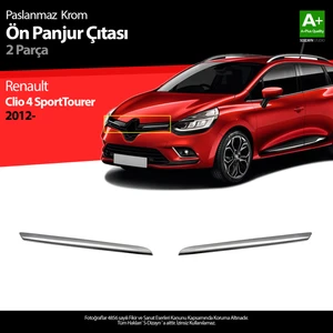 Renault Clio 4 Sporttourer Krom Ön Panjur 2 Prç. 2012 Üzeri
