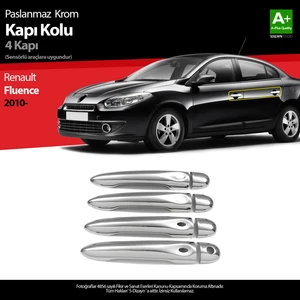 Renault Fluence Krom Kapı Kolu 4 Kapı Sensörlü 2010 Üzeri
