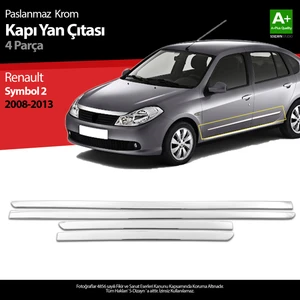 Renault Symbol 2 Krom Kapı Yan Çıtası 2008-2013