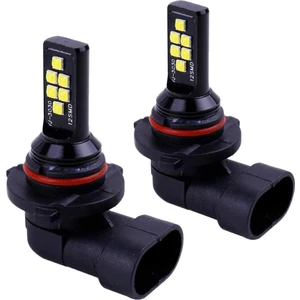 2x Hb4 9006 LED Sis Ampulü Gelişmiş 3030 Smd Gündüz Çalışan Drl Lambası, Soğuk Beyaz 6000K (Yurt Dışından)