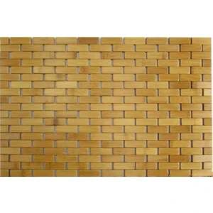 Tik Ahşap Banyo Paspas Ayak Duş Zemin Doğal Bambu Kaymaz Büyük 50X70CM (Yurt Dışından)