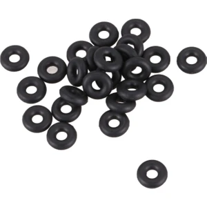 20 Adet 5,6 mm Çapında 1,8 mm Kalınlığında Siyah Kauçuk O-Ring Yağ Pulları (Yurt Dışından)
