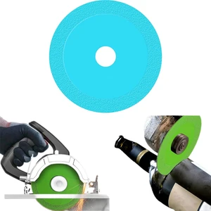Cam Kesme Diski, Açı Öğütücü Için Testere Bıçağı Tekerleği Cam Seramik Kesme, 4 Inç Ultra-Ince Elmas Testere Bıçağı Tekerleği B (Yurt Dışından)