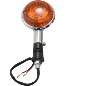 Motosiklet Amber Yuvarlak Dönüş Sinyalleri Işıkları Flaşör Gösterge Lens Yamaha Yol Yıldızı Virago V Yıldız 85-99 2 Paket (Yurt Dışından)