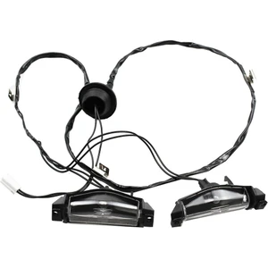 Araba Styling Arka Plaka Işıkları Meclisi Ampul ile BS1E-51-270 Mazda 3 Için Fit 2003 2004 2005 2006 2007 2008 (Yurt Dışından)