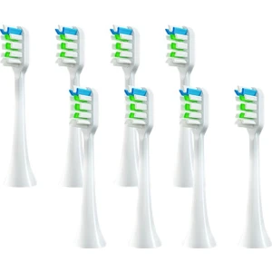 8 Adet Yedek Diş Fırçası Kafaları Xiaomi Soocas V1X3/X3U X1/x3/x5 Elektrikli Diş Fırçası Kafaları Beyaz (Yurt Dışından)