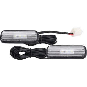 Adet Araba Işık LED Iç Atmosfer Işığı Dekorasyon Lambası Ortam Ayak Işığı Honda Civic 10TH 2018-2020 Beyaz (Yurt Dışından)