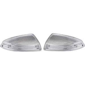 Araba Sol + Sağ LED Dikiz Aynası Dönüş Sinyal Işığı Mercedes-Benz Viano Vıto W639 W204 S204 A2048200721 A2048200821 (Yurt Dışından)