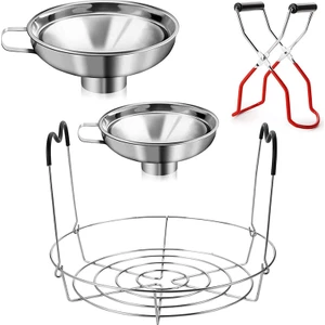 Parça Konserve Kiti, 1pc Konserve Rafı + 1pc Konserve Kavanoz Kaldırıcı Maşası+ 2pc Konserve Hunileri, Konserve Malzemeleri Konserve (Yurt Dışından)