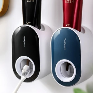 Otomatik Diş Macunu Sıkacağı Seti, Elektrikli Ultraviyole Dezenfeksiyon Diş Fırçası, Duvara Monte Delinmeyen Beyaz (Yurt Dışından)