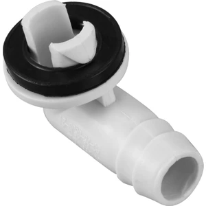 Klima Ac Tahliye Hortumu Konektörü Mini Bölünmüş Üniteler ve Pencere Ac Ünitesi Için Kauçuk Halkalı Dirsek Bağlantısı 3/5 Inç (15MM) (Yurt Dışından)