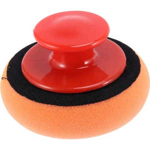 6 Adet/takım Araba Balmumu Yıkama Cilası Pedi Sünger Temizleme Köpüğü Kiti Mikrofiber Aplikatör Pedleri Tutucu Kolu ile Araba-Şekillendirici (Yurt Dışından)