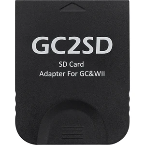 GC2SD Gc Sd Kart Adaptörü Bellek Tf Kart Adaptörü Kart Okuyucu Ngc Gamecube Oyun Konsolu Wii Oyun Konsolu(A) (Yurt Dışından)