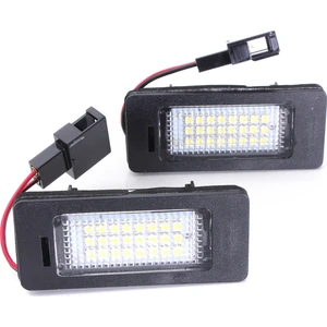 Audi A4 A5 Q5 S5 Tt 08-13 Hata Ücretsiz Için 2x Lisans Numarası Plaka LED Işık Lambası (Yurt Dışından)