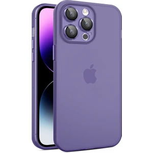 Xstep Case iPhone 15 Pro Ravaboment Mat Telefon Kılıfı Pc+Tpu Cam Lens Filmi ile Cilt Dokunuşu Kapağı (Yurt Dışından)