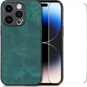 Xstep Case iPhone 15 Pro Max Back Cover Pu Deri + Pc Vintage Telefon Kılıfı (Yurt Dışından)