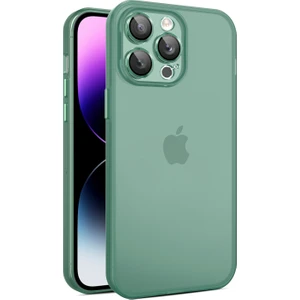 Xstep Case iPhone 15 Pro Ravaboment Mat Telefon Kılıfı Pc+Tpu Cam Lens Filmi ile Cilt Dokunuşu Kapağı (Yurt Dışından)