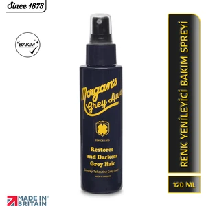 Morgan's Pomade Hair Darkening Liquid Colour Restorer Spray - Renk Yenileyici Beyaz Giderici Sprey 120 ml