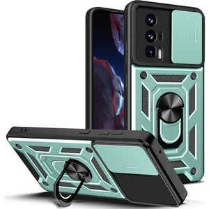 LR Joyful Xiaomi Poco F5 Pro 5g/redmi K60 5G/K60 Pro 5g Kamera Lens Slayt Tasarım Pc+Tpu Kickstand Cover (Yurt Dışından)