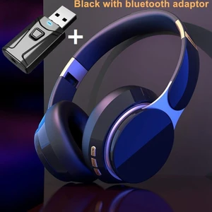 Kablosuz Tv Kulaklık Bluetooth 5.0 USB Adaptörü Stereo Kulaklık Katlanabilir Kask Mikrofonlu Tekli Kulaklıklar Samsung Xiaomi Tv Pc Müzik (Yurt Dışından)