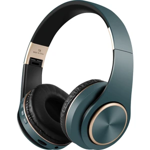 Mp3 Çalar Gürültü Önleyici Kulaklıklar Blutooth T8 Ses Kablosu ile Katlanabilir Bluetooth Kulaklık Hedset Kulaklık Büyük Kulak Telefonları (Yurt Dışından)