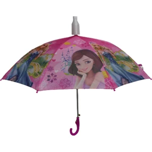 Bardaklı Korumalı Kız Çocuk Pembe Baskılı Şemsiye M21MARC40R001