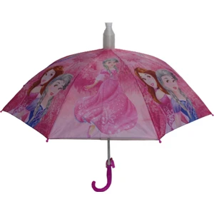 Bardaklı Korumalı Kız Çocuk Pembe Baskılı Şemsiye M21MARC70R001