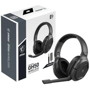 GG IMMERSE GH50 WIRELESS HEADSET DUSUK GECIKMELI USB DONGLE ILE 2.4GHZ KABLOSUZ BAGLANTI BASS GUCLENDIRICI 50 MM NEODYMIUM SURUC