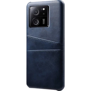 LR Joyful Xiaomi 13T Pro Smartphone Kapağı Çift Kart Yuvaları Pu Deri Kaplamalı Pc Koruyucu Kılıf (Yurt Dışından)