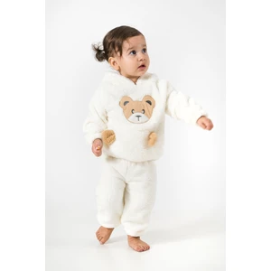 Welsoft Peluş Unisex Kışlık Bebek Takımları Çocuk Giyim Bebek Kıyafeti çocuk kostümü Welsoft Takım